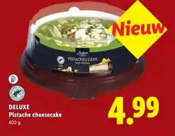 Lidl DELUXE Pistache cheesecake aanbieding