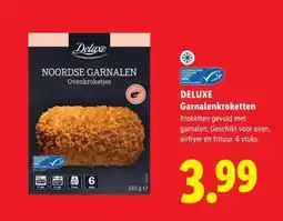Lidl DELUXE Garnalenkroketten aanbieding