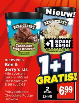Vomar Voordeelmarkt Ben & Jerry's IJs aanbieding