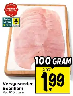 Vomar Voordeelmarkt Versgesneden Beenham aanbieding