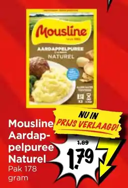 Vomar Voordeelmarkt Mousline Aardappelpuree Naturel aanbieding