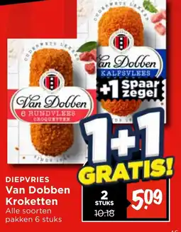 Vomar Voordeelmarkt Van Dobben Kroketten aanbieding