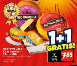 Vomar Voordeelmarkt Noordwoudse Kaas Stukken aanbieding