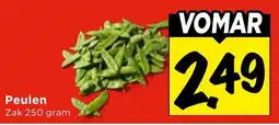Vomar Voordeelmarkt Peulen aanbieding