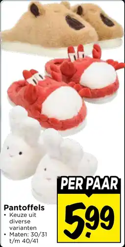 Vomar Voordeelmarkt Pantoffels aanbieding