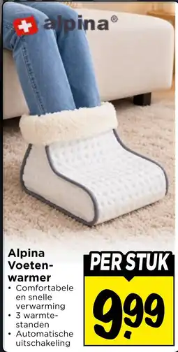 Vomar Voordeelmarkt Alpina Voetenwarmer aanbieding
