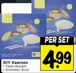Vomar Voordeelmarkt DIY Kaarsen aanbieding