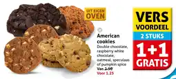 Hoogvliet American cookies aanbieding