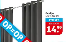 Hoogvliet Gordijn aanbieding