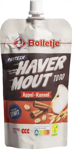 Dirk Bolletje Havermout to go appel kaneel aanbieding