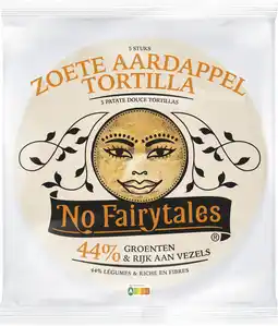 Dirk No Fairytales Tortilla zoete aardappel aanbieding