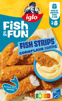Dirk Iglo Fish&fun fish strips aanbieding