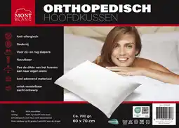 Dirk Mont Blanc orthopedisch hoofdkussen aanbieding