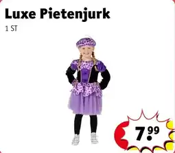 Kruidvat Luxe Pietenjurk aanbieding