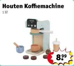 Kruidvat Houten Koffiemachine aanbieding