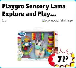 Kruidvat Playgro Sensory Lama Explore and Play aanbieding