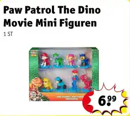 Kruidvat Paw patrol the dino movie mini figuren aanbieding