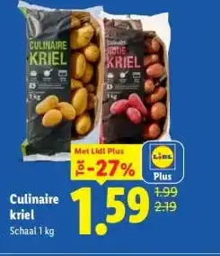 Lidl Culinaire kriel aanbieding