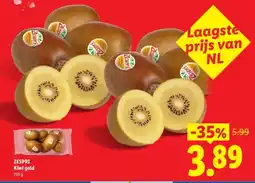 Lidl ZESPRI Kiwi gold aanbieding