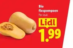 Lidl Bio flespompoen aanbieding
