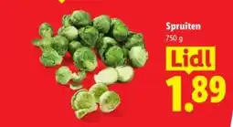 Lidl Spruiten aanbieding