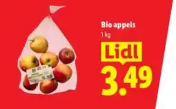 Lidl Bio appels aanbieding