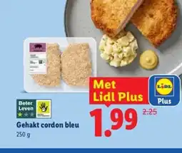 Lidl Gehakt cordon bleu aanbieding