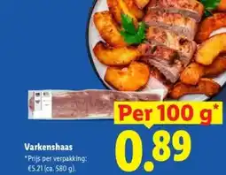 Lidl Varkenshaas aanbieding