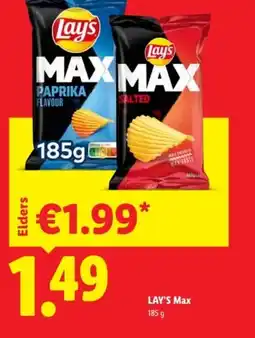 Lidl LAY'S Max aanbieding