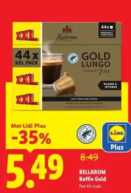 Lidl BELLAROM Koffie Gold aanbieding