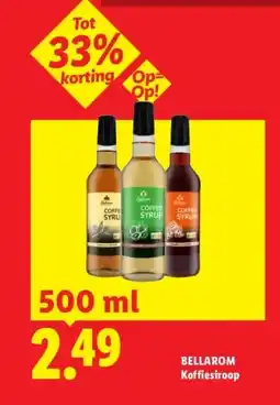 Lidl BELLAROM Koffiesiroop aanbieding