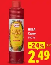 Lidl HELA Curry aanbieding