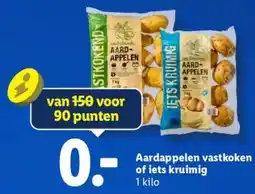 Lidl Aardappelen vastkoken of iets kruimig aanbieding