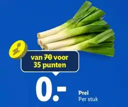 Lidl Prei aanbieding