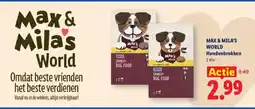 Lidl MAX & MILA'S WORLD Hondenbrokken aanbieding