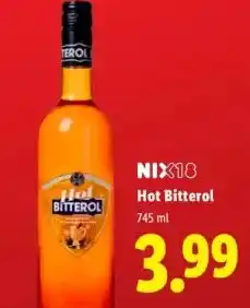 Lidl Hot Bitterol aanbieding