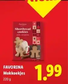 Lidl FAVORINA Mokkoekjes aanbieding