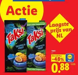 Lidl TAKSI aanbieding