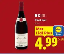 Lidl Pinot Noir aanbieding