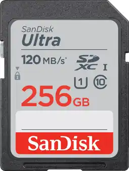 Coolblue SanDisk SDXC Ultra 256GB aanbieding