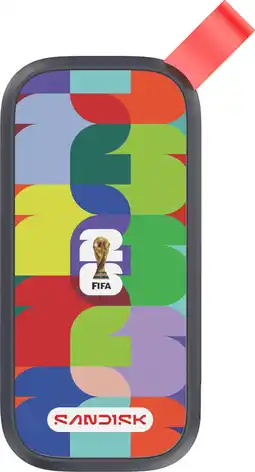 Coolblue SANDISK Portable SSD FIFA WORLD CUP 2026 Edition 1TB aanbieding