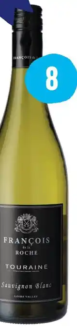 ALDI Francois de la Roche Sauvignon Blanc, Frankrijk 0.75L aanbieding