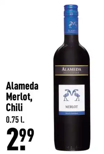 ALDI Alameda Merlot, Chili aanbieding