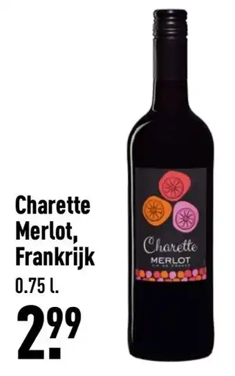 ALDI Charette Merlot, Frankrijk aanbieding