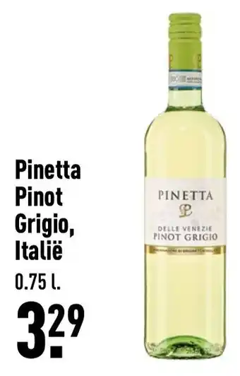 ALDI Pinetta Pinot Grigio, Italie aanbieding