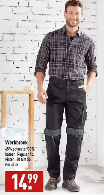 ALDI Werkbroek aanbieding