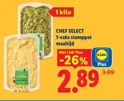 Lidl CHEF SELECT 1-vaks stamppot maaltijd aanbieding