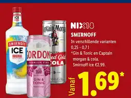 Lidl SMIRNOFF aanbieding