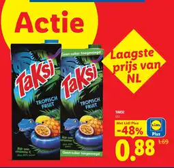 Lidl TAKSI aanbieding