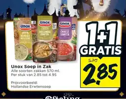 Vomar Voordeelmarkt Unox Soep in Zak aanbieding